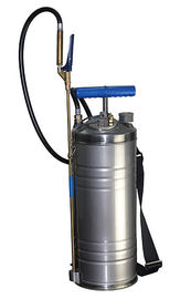 Portable 3 Gallon Stainless Steel Sprayer / Wide Opening Metal Pump Sprayer